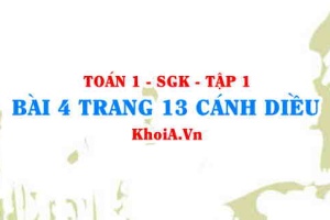 Bài 4 trang 13 Toán 12 tập 1 Cánh Diều